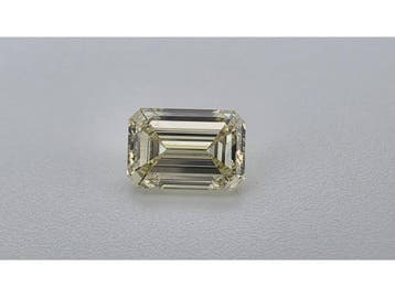 Veiling - Diamant Emerald 3.57 crt ( IGI gecertificeerd ), Nieuw
