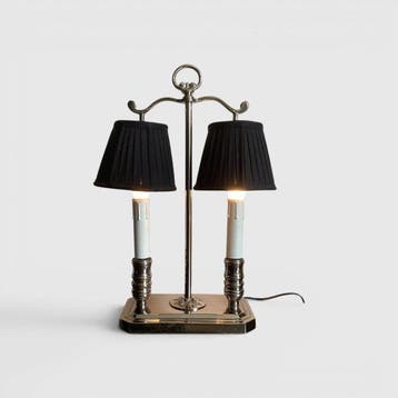 Bouilotte lamp - Metaal, Linnen, Antiek en Kunst