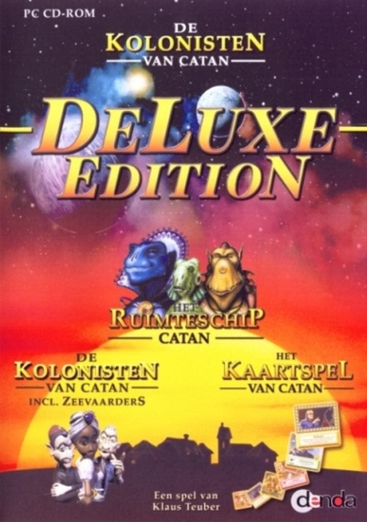 PC! Kolonisten Van Catan + Kaartspel Van Catan + Ruimteschip, Spelcomputers en Games, Games | Pc, Gebruikt, Verzenden