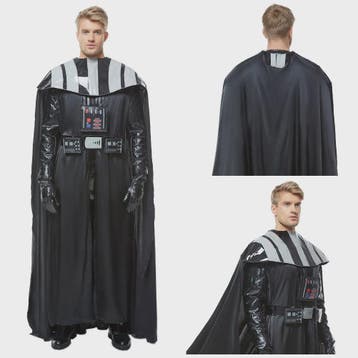 Darth Vader Cosplay Kostuum Heren - Compleet Halloween Verkl, Verzenden, Nieuw