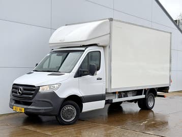 Zakelijke Lease |  Mercedes-Benz Sprinter 515 1.9 CDI, Automaat, Stof, Gebruikt, Zwart