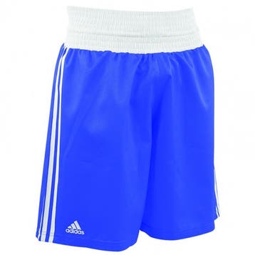 Adidas Amateur Boksbroek Vechtsportbroek Blauw Wit, Ophalen of Verzenden, Nieuw