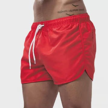 Heren Zwembroek Sneldrogend Boardshort met Trekkoord en Zakk, Verzenden