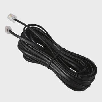RJ11 Telefoonkabel 10 meter - 6P4C ADSL Modem Kabel, Verzenden, Nieuw