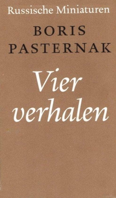 VIER VERHALEN - Pasternak, Boeken, Romans, Gelezen, Verzenden