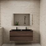 ACTIE BWS Badmeubel | Paris | Sonoma Choco 120 cm | Mat, Doe-het-zelf en Verbouw, Ophalen of Verzenden, Nieuw, Bad
