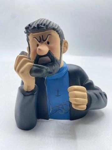 Leblon Delienne - Tintin - Buste Capitaine Haddock au, Nieuw