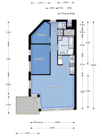 Te huur: Appartement Honingerhof in Rotterdam, Appartement, Rotterdam, Zuid-Holland