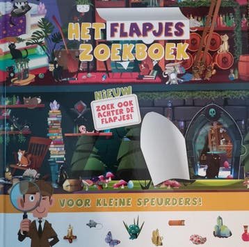 Het flapjes boek voor kleine speurders! Boek 2 8712459107439, Verzenden, Gelezen