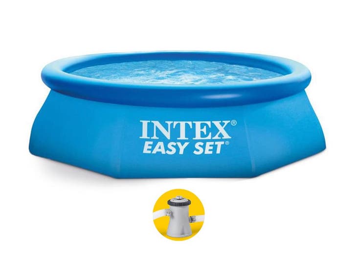 Intex Easy Set zwembad - 244 x 61 cm - met filterpomp, Tuin en Terras, Zwembaden, Nieuw, Verzenden