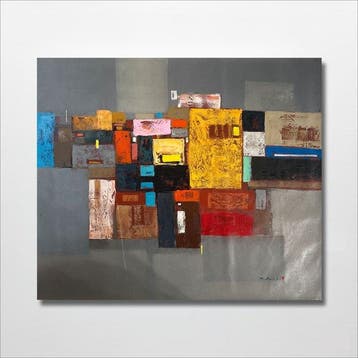 Hoang A (1984) - Mémoire des Murs 100 120 cm