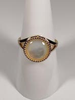 Other brand - Ring - 14 karaat Geel goud - 3.50ct. tw. Parel, Nieuw