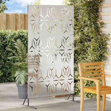 vidaXL Privacyscherm 100 x 50 x 180 cm Gegalvaniseerd staal, Verzenden, Nieuw, IJzer