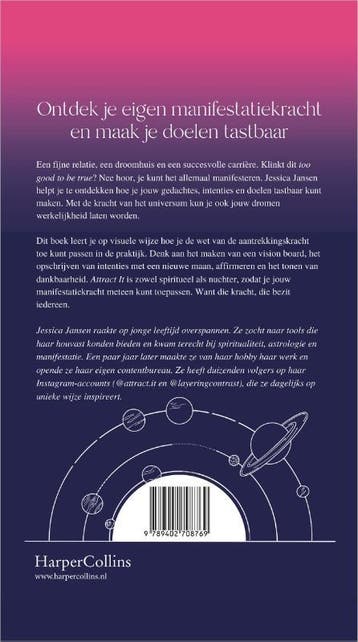Attract it 9789402708769 Jessica Jansen, Boeken, Psychologie, Verzenden, Zo goed als nieuw, Jessica Jansen