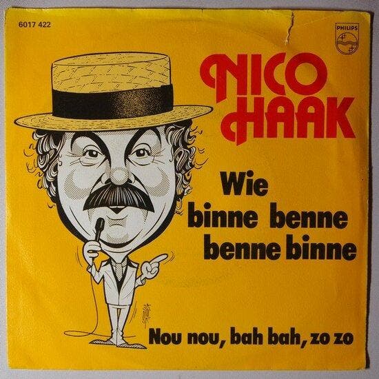 Nico Haak - Wie binne benne benne binnen - Single, Cd's en Dvd's, Vinyl Singles, Verzenden