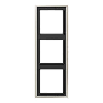 Jung Aluminium/Staal/Chroom Afdekraam Schakelmateriaal -, Doe-het-zelf en Verbouw, Verzenden, Nieuw, Overige typen