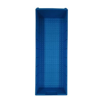 Magazijnbak, 500x183x81 mm, blauw kunststof, nieuw, Ophalen of Verzenden