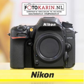 Nikon D7500 occasion | 19.000 clicks | Foto Karin Kollum, WiFi, Spiegelreflex, Ophalen of Verzenden, Zo goed als nieuw