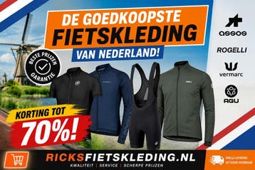 DE GOEDKOOPSTE FIETSKLEDING VAN NEDERLAND!, Nieuw