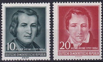 DDR - 1956 - H.Heine - Postfris, Postzegels en Munten, Postzegels | Europa | Duitsland, Verzenden, DDR, Postfris