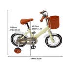 Kinderfiets 12 Inch met Zijwieltjes en Mandje + Remmen, Fietsen en Brommers, Fietsen | Kinderfietsjes, Verzenden, Nieuw