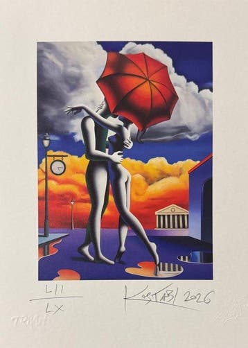 Mark Kostabi (1960) - Crimson Euphoria