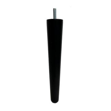 Zwart conisch beuken meubelpootje 220x40mm, Ophalen of Verzenden, Nieuw