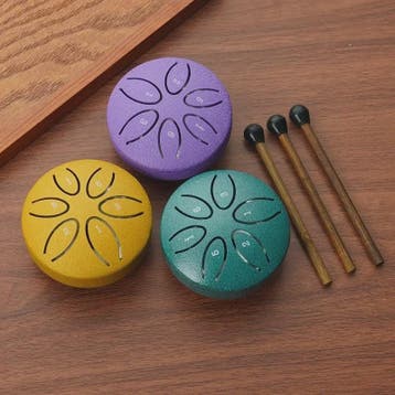 Mini Stalen Tongtrommel (6 Tonen) - Ethereal Hand Drum met S, Verzenden, Nieuw