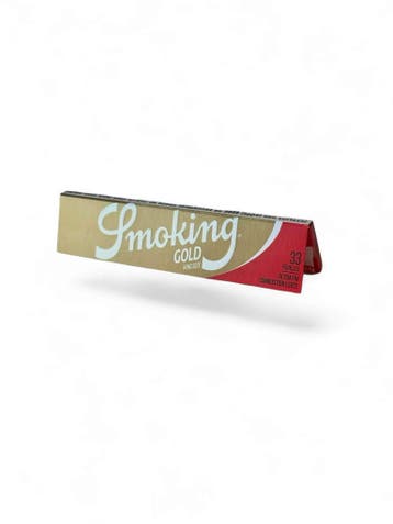 Smoking Lange Vloei KS  Gold     10x, Verzamelen, Rookartikelen, Aanstekers en Luciferdoosjes, Ophalen of Verzenden, Nieuw