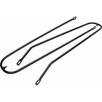 Falkx Spatbordsteun set 28 inch zwart, 37 cm lang, voor 6..., Ophalen of Verzenden, Nieuw, Band