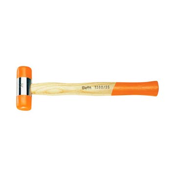 Rubberen hamer met houten steel Beta Tools (Handgereedschap), Verzenden, Nieuw