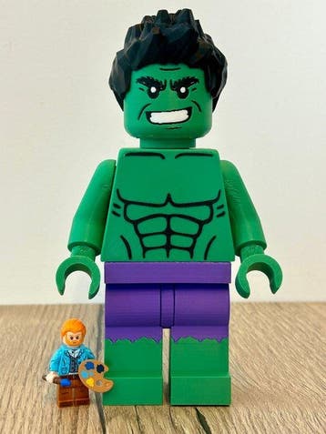 Fait maison - (MOC) Minifigure LEGO grand format (18 cm) –, Nieuw