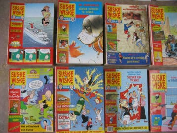 70 zeer mooie weekbladen van Suske &amp; Wiske, Meerdere stripboeken, Ophalen of Verzenden, Zo goed als nieuw