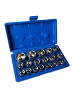 Professionele Doppen Set - Dopsleutelset - 19 Delig - Zeskan, Doe-het-zelf en Verbouw, Ophalen of Verzenden, Nieuw