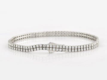 Armband - 14 karaat Witgoud - 3.02ct. tw. Diamant, Nieuw