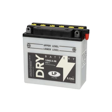 Landport (LP) 12N5,5-3B motor accu 12 volt 5,5 ah (50611 -, Ophalen of Verzenden, Nieuw