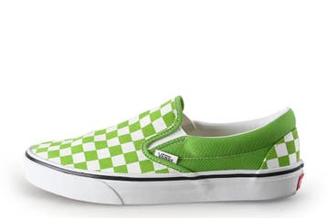 Vans Instappers in maat 40 Groen, Overige kleuren, Verzenden, Overige typen, Zo goed als nieuw