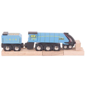 Bigjigs houten stoomlocomotief trei van €19,99 voor €9,99, Ophalen of Verzenden, Nieuw