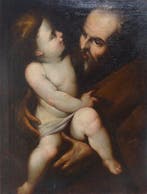 Angelo Caroselli (1585-1652), Toegeschreven aan - Gesù con