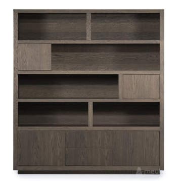 Kabinet Helsinki - 200cm - Bruin - 96268 - bergkasten, Nieuw, Overige materialen