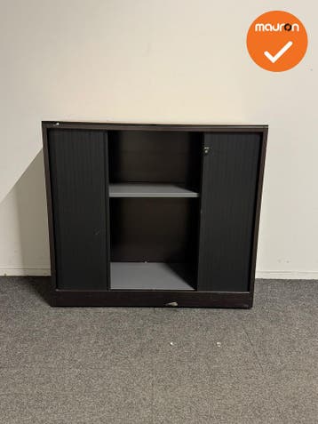 Ahrend - Roldeurkast - 110x120x45 cm - Beuken - B-keuze, Werkplek, Ophalen of Verzenden, Gebruikt, Kast