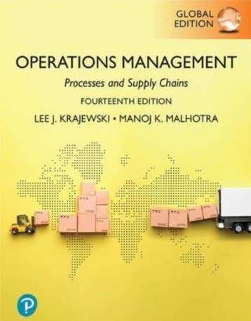 Operations Management Processes and Supply Cha 9781292731117, Zo goed als nieuw