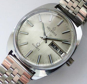 Helbros - Classic Day-Date 12Jewels - Zonder minimumprijs -, Nieuw