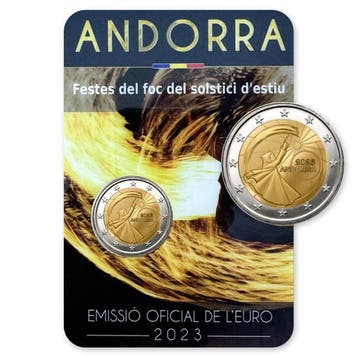 Andorra 2 Euro Zonnewende 2023, Verzenden