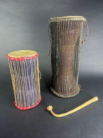West Afrika - Dondo - Traditionele trommel - Ghana - 1950