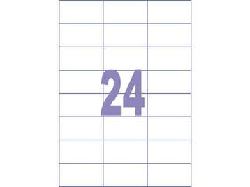 Etiket ILK Kangaro 70x37mm doos 25 vel 24 etiketten per vel, Ophalen of Verzenden, Nieuw in verpakking, Overige typen