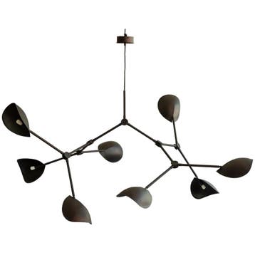 101 Copenhagen Stingray Chandelier, Grande - Burned Black, Ophalen of Verzenden, Nieuw, Overige materialen