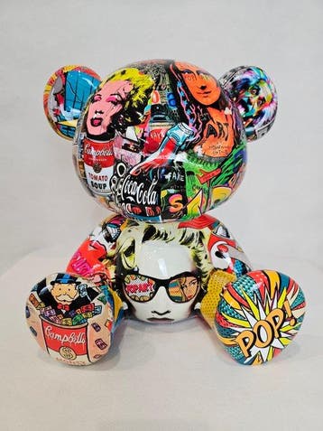 ArtBrut by Ann - Pop Art Icon Bear