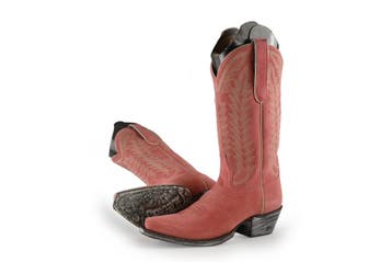 Caborca Cowboy laarzen in maat 37 Roze, Caborca, Overige kleuren, Verzenden, Zo goed als nieuw