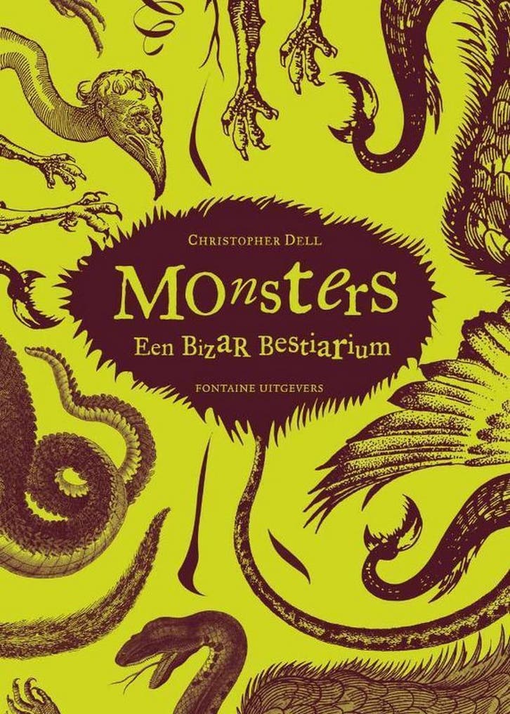 Monsters 9789490768034 Christopher Dell, Boeken, Kunst en Cultuur | Beeldend, Zo goed als nieuw, Verzenden